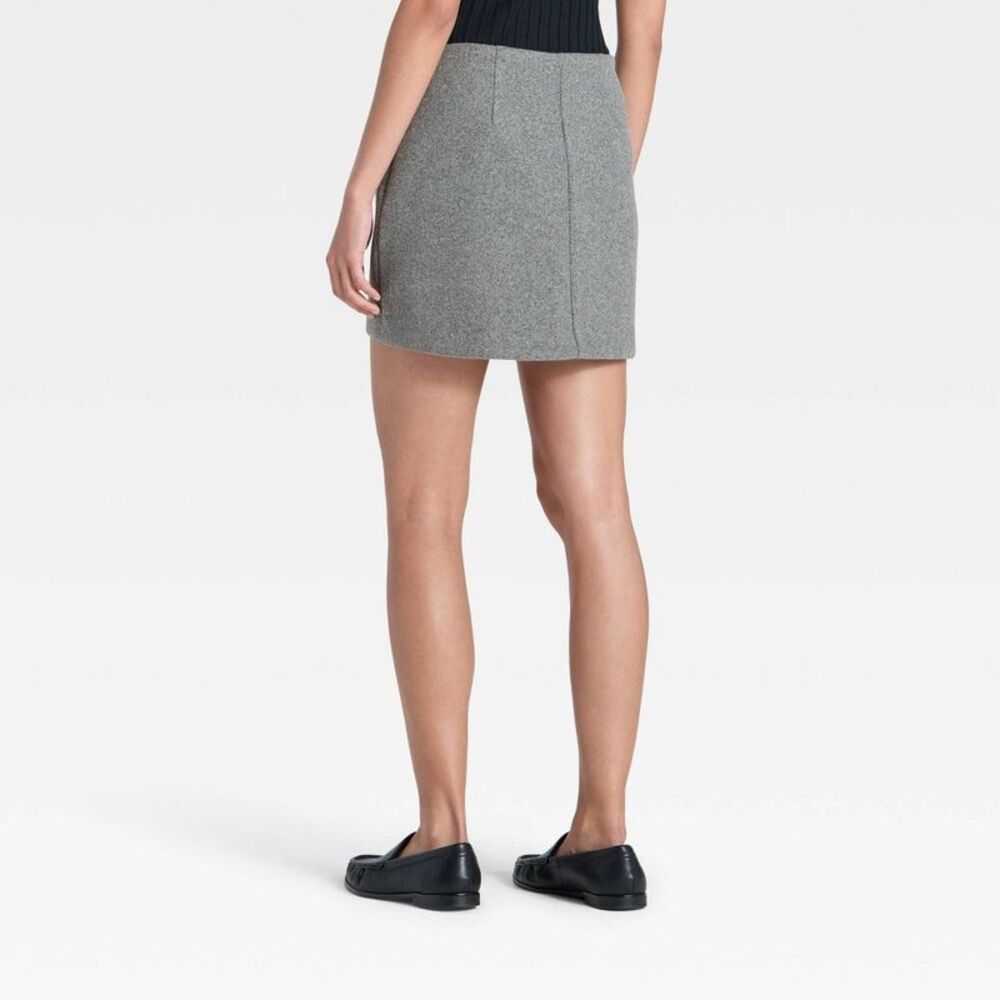 a new day Gray Mini Skort - Picture 2 of 4
